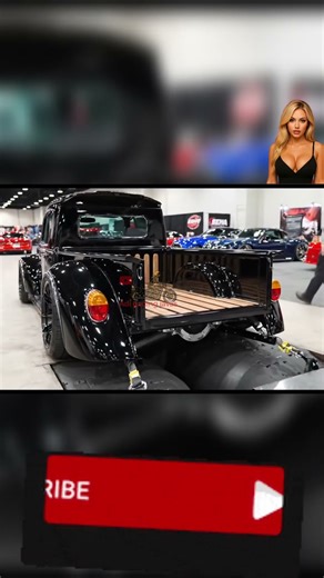 classic vw beetle pickup on sema showchase