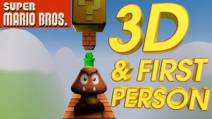 Mario in 3D and First Person by Tyler Green
