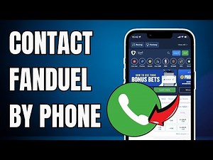How To Contact FanDuel By Phone - 2025