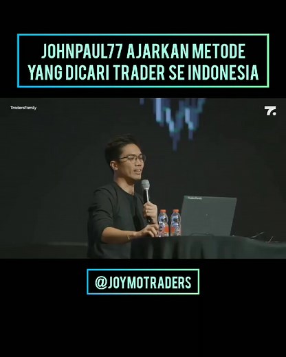Halo real traders! lihat bagaimana trader se-Indonesia belajar metode yang paling dicari langsung ke Johnpaul77 untuk kamu yang penasaran metodenya bagaimana, bisa banget yuk buat jadwalin konsultasi mu lewat link di bio! It's Now or Never, Change Your Life #tradersfamily #johnpaul77 #trading #edukasiforex #belajartradingforex