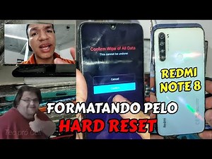 HARD RESET XIAOMI REDMI NOTE 8. COMO FORMATAR, RESETAR, RESTAURAR, ZERAR, LIMPAR MEMÓRIA CHEIA VÍRUS
