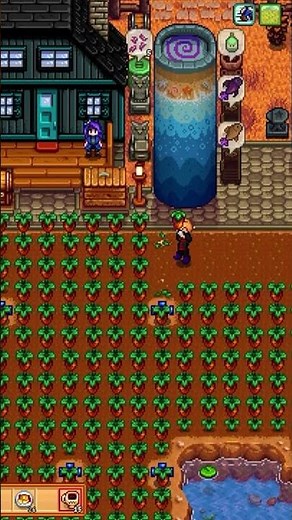A full Farm of Rare Seeds! Stardew Valey #shorts