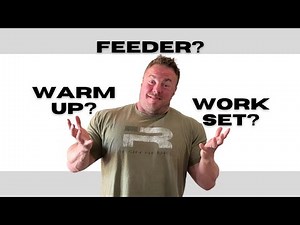 How to do Warm Up, Feeder, Top and Back Off Sets (REAL Examples of Each)
