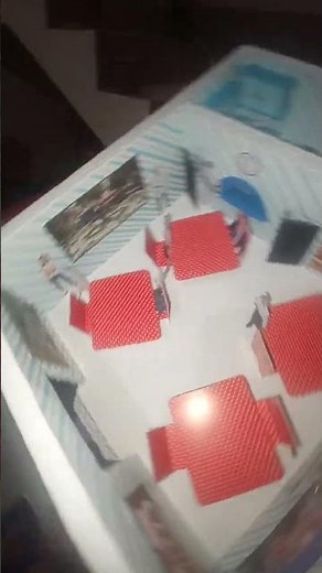 Maqueta de un restaurante #maquetas #trabajos #viral #moquegua #hechoporkatia #viral #manualidades