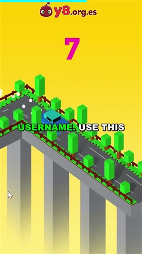 Car Crossey Bridge Game y8.org.es 😱 | Can you win?