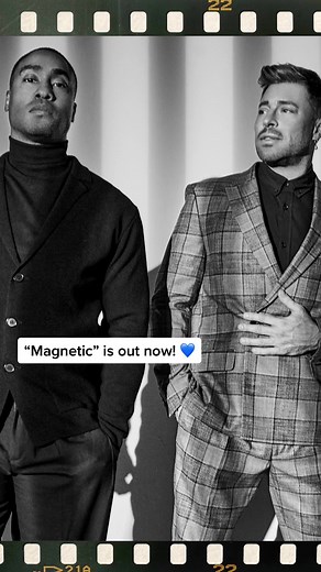 MAGNETIC IS OUT NOW 💙 Listen at the link in bio, and use the official sound and tag us in your TikToks! #magnetic #newsong #blue #newmusic #lovesong #reunion #boyband #fyp