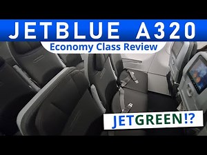 JETBLUE A320 ECONOMY: Restyled Interior On JetGreen!? [New York to Orlando]