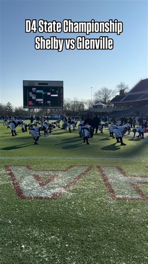 #1 Shelby (14-0) getting set to take on powerhouse Glenville (11-3) for the Division 4 State Championship! Follow all the action from Hall of Fame Stadium in Canton on OH Report Facebook & Main YouTube. | The OH Report