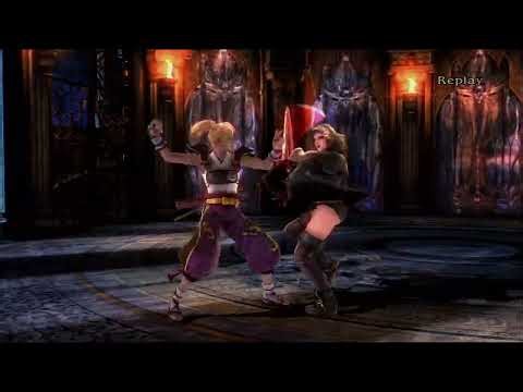 Soul Calibur V(PS3)-Pyrrha Omega vs Natsu