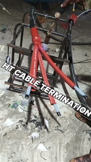 ht cable termination kit install #elect