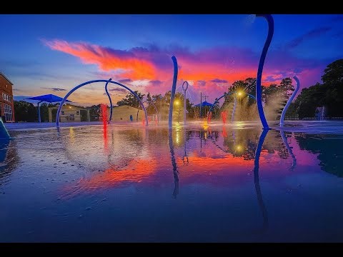 New Fountain and Splash Pad for the Town of Mint Hill, NC Community Center
