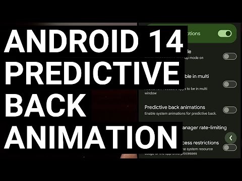 Predictive Back Animation is a Hidden Android 14 Feature to Preview the Navigation Gesture