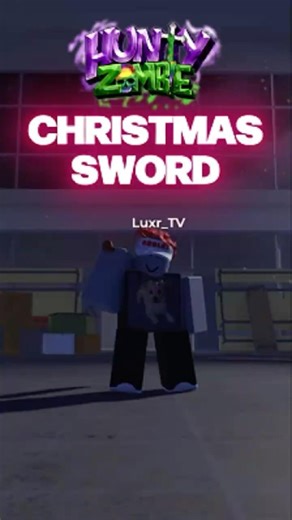 Hunty Zombie CHRISTMAS SWORD Showcase