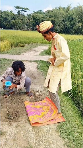 He Was Just Picking Dirt… Then This Happened! #funny #viral