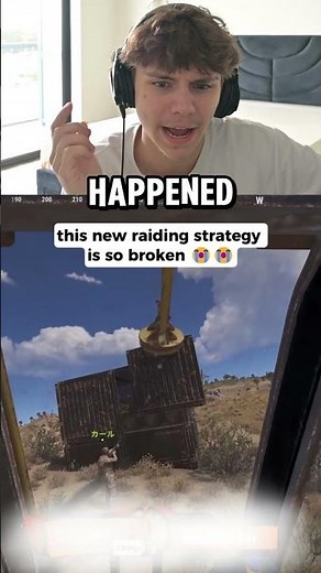 This new raiding STRATEGY is BROKEN...😂👇🤯 #gaming #usa #rust