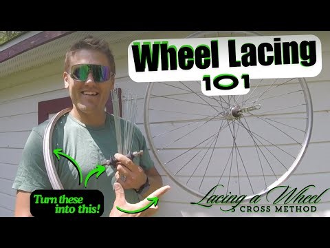 Lacing a Wheel | 3 Cross Method