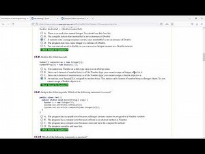 Daniel Liang Java Chapter 13 Multiple Choice Questions Part 1