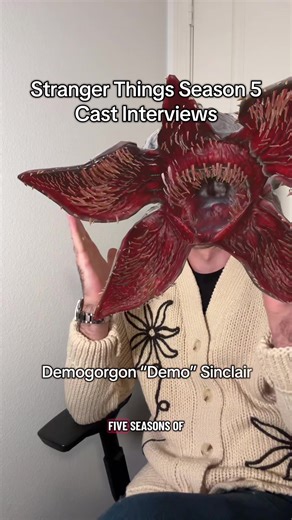 Stranger Things Season 5: Cast Interviews with Demogorgon