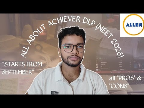 Is it worth buying allen achiever dlp for neet 2026? | Best offline test series? |