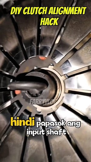 Clutch Alignment Made Simple👨‍🔧💨 #fblifestyle #ClutchAlignment #mechanictips | Raf Raf Fy