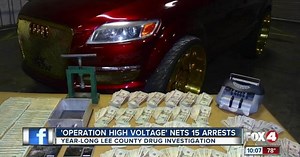 16 arrests made in year long drug bust