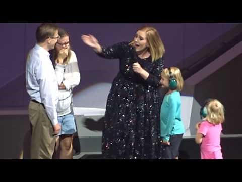 Adele - Family On Stage - Live From Boston 09-14-2016
