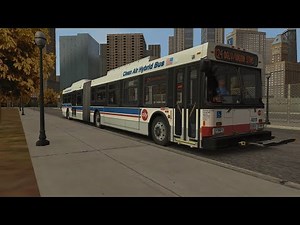 OMSI 2 - Chicago - Ligne 124 - New Flyer DE60LF