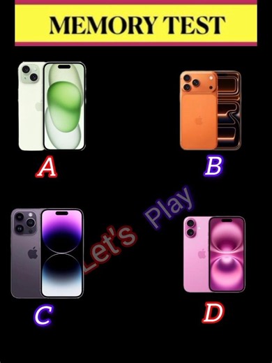 Test your Memory power:Guess The Correct one ! | Memory Test puzzle #shorts #viral #paheliyan