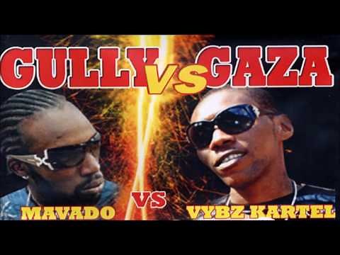 Mavado vs Vybz Kartel (Gully Vs Gaza) Throwback Mix By Djeasy