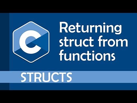 How to return and pass a struct to a function