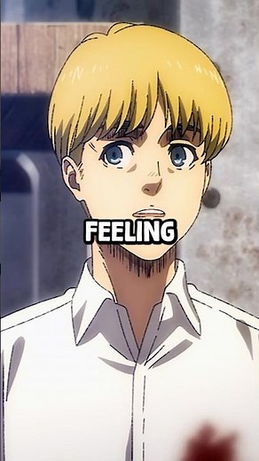 The Shocking Truth About Armin’s Love in AOT #attackontitan #arminarlert #shorts