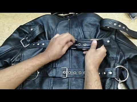 How to make Leather Straitjacket jacket