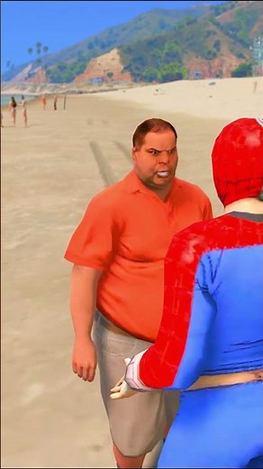 Fat Spider-Man vs. The Fat Guy – Who Will Win the Strength Challenge? #spiderman #slapbattles