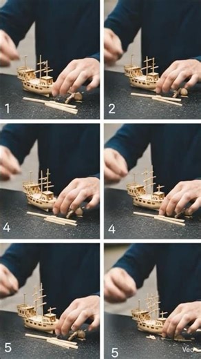 The Most Beautiful Wooden Ship Model I've Ever Built (Full Showcase)