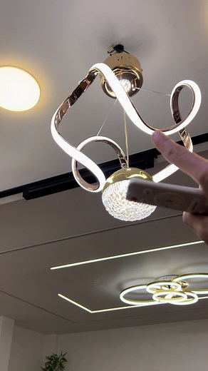 Lustre LED télécommande 0794650819
