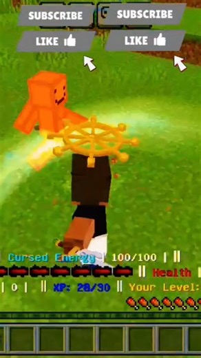 Toji Inverted Spear of Heaven🔥|| jujutsu Awakening Addon #minecraft #shorts #jujutsukaisen