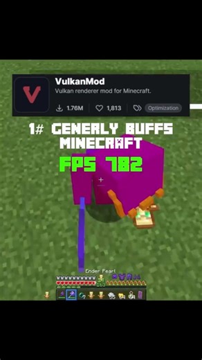 Best Fps Mods for Minecraft #minecraft