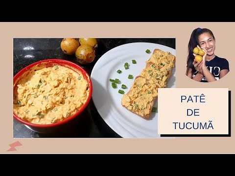 PATÊ DE TUCUMÃ FÁCIL | Mônica na Cozinha
