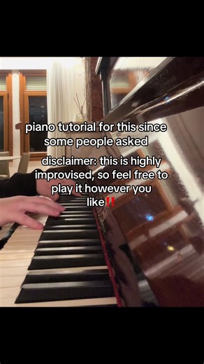 Beginner Piano Tutorial for Improvised Melodies
