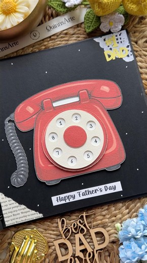 Step by step tutorial of Father’s Day Scrapbook 29/30 | Gift for dad #fathersday #diy