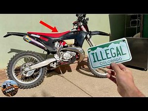 You Won’t Believe How Easy This Is… Street Legal Dirt Bike