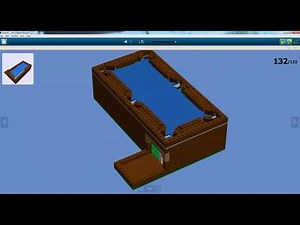 How to build a lego pool table