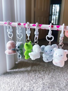 Cute Animal Keychain/ Fuzzy Animal Keychain/kawaii Animal Keychain/backpack Chain/phone Charms/bag Chain/cat/cat Lover Gifts/animal Keychain - Etsy
