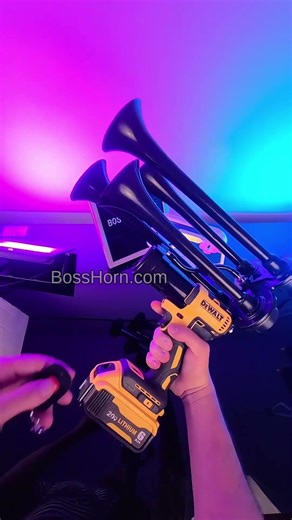 Ryobi Train Horn That Actually Works - 150DB Of Pure Power