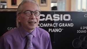 John loves the portability and authentic feel of the Casio CGP-700...