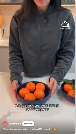 Clémentine ou mandarine : quelles différences ?🍊🤔