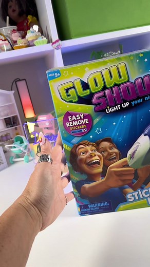 Glow Show Sticker Launcher #asmr #glowinthedark