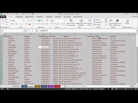 [TUTORIEL] Excel: savoir encoder des données dans un tableau Excel