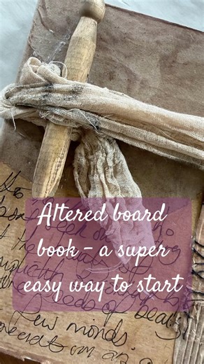 Simple altered board book for beginners