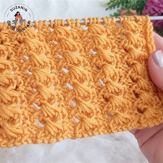 Görümce Modeli İki Şiş Örgü #bebekörgüleri #knitting #patttern | Suzanın Örgü Dünyası